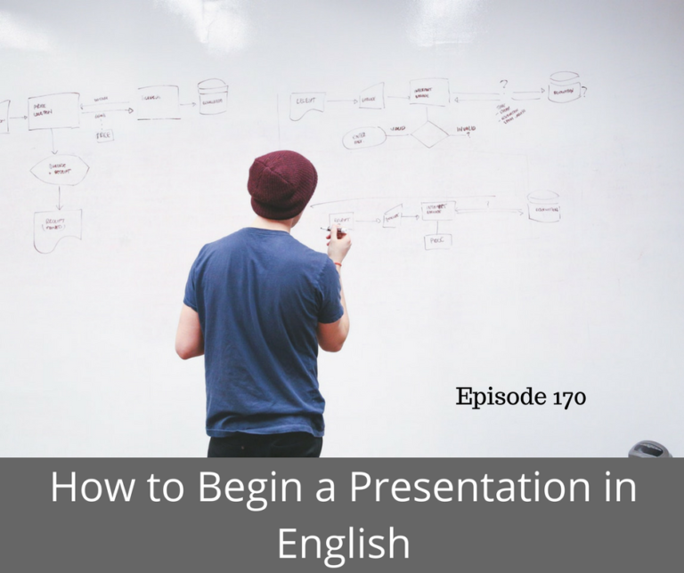 How To Begin A Presentation In English – AIRC170