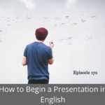 How to begin a presentation