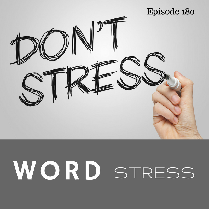 word stress