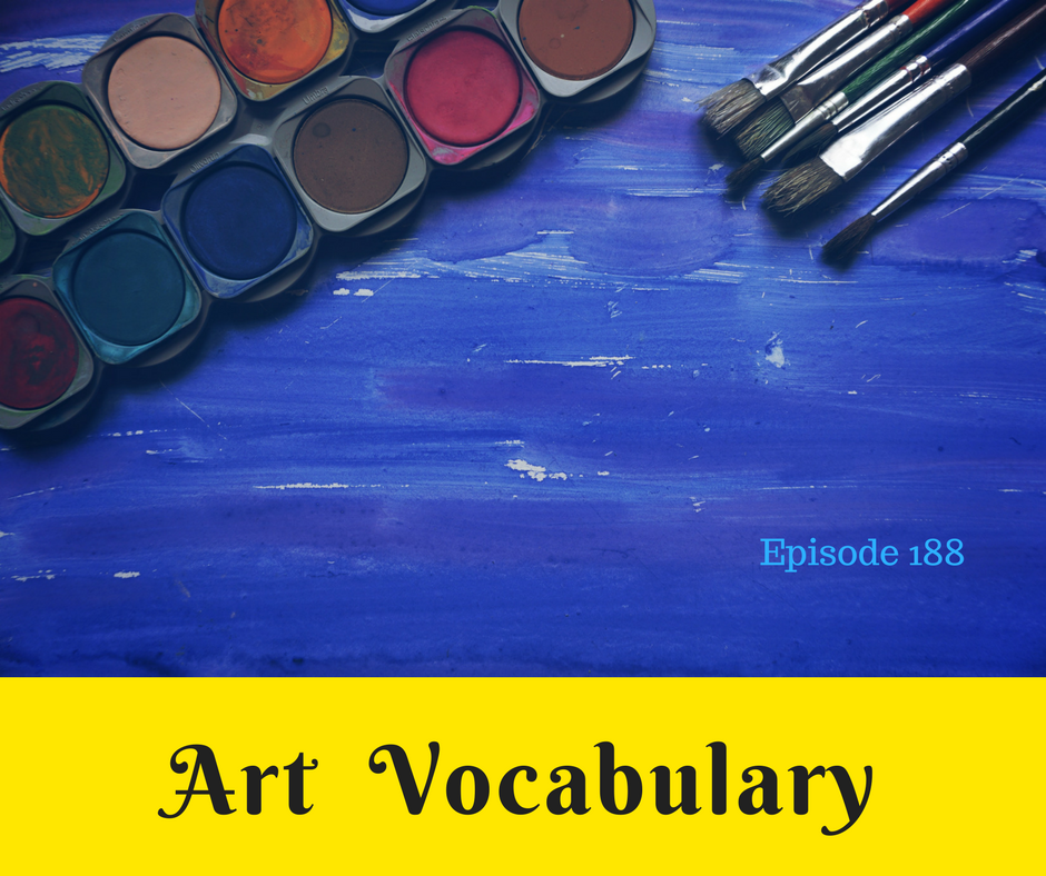 art vocabulary