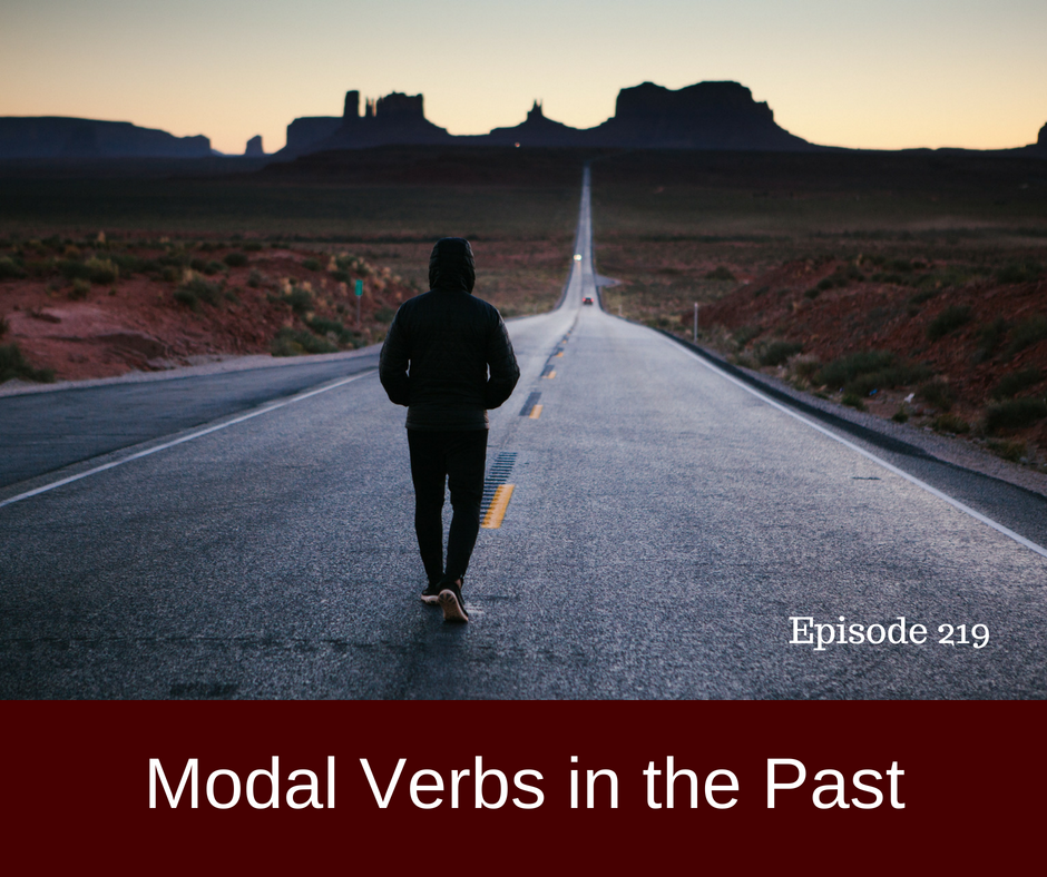 modal verbs in the past