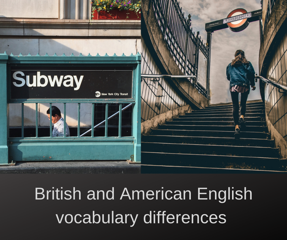 british american english