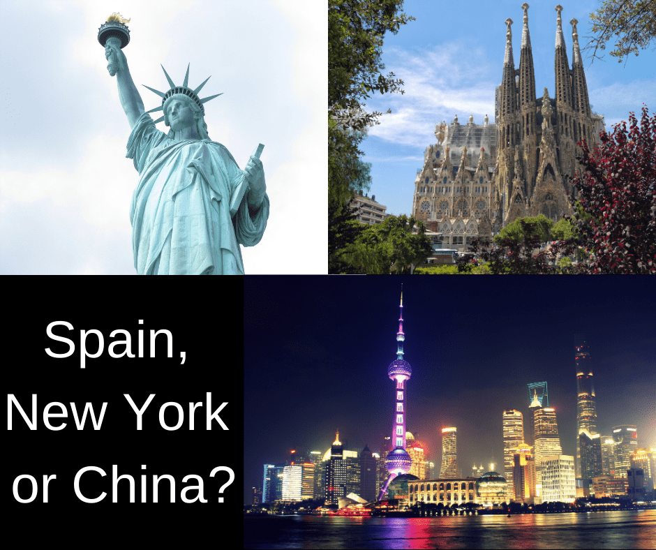 Living in Spain, New York and China - and your comments and questions