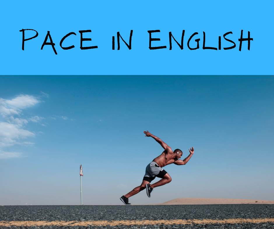 Pace in English