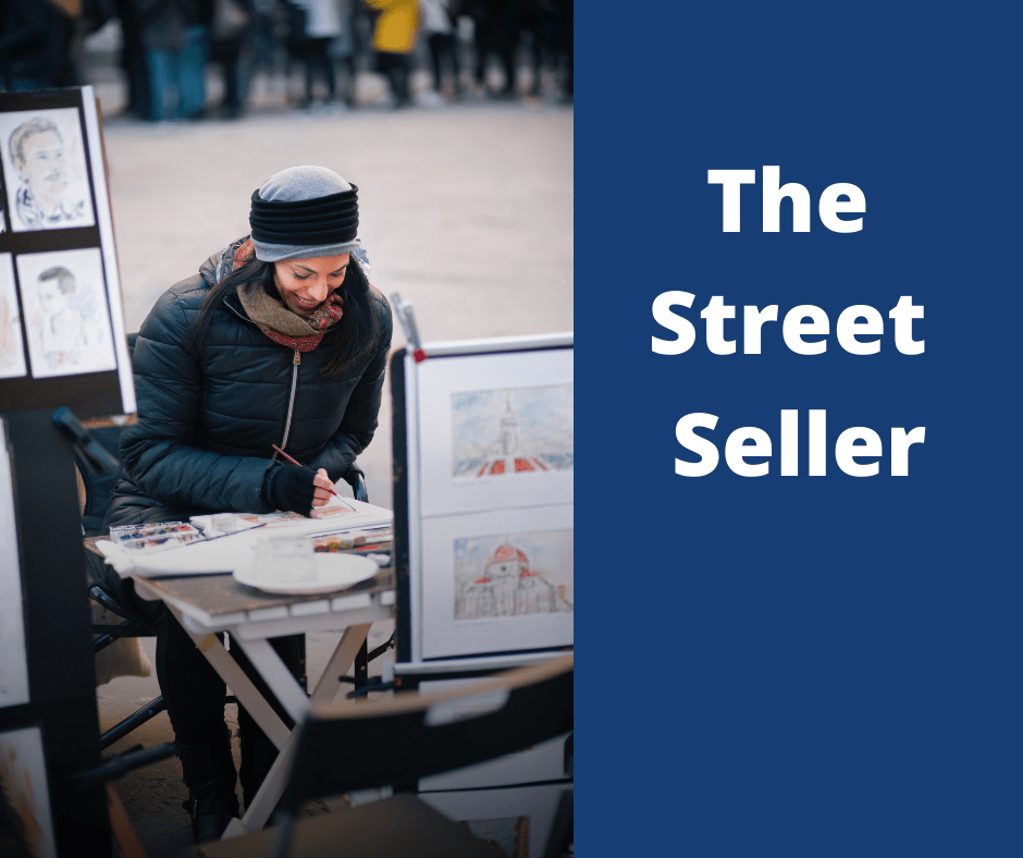 the street seller