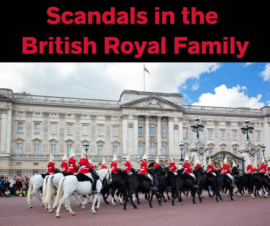 scandals in the british royal family