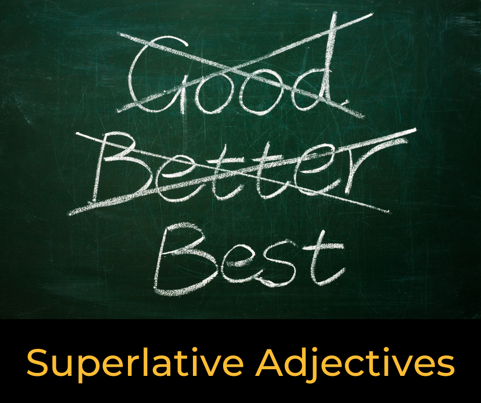 Superlative adjectives