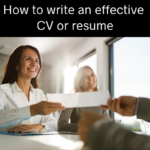 How to write a good CV in English
