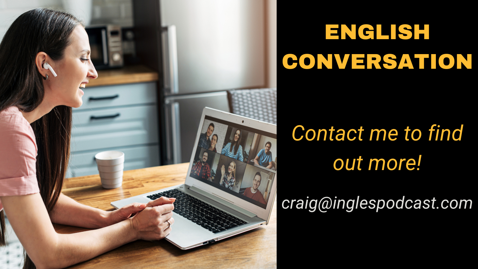 contact me at https://www.englishcraig.com/ 