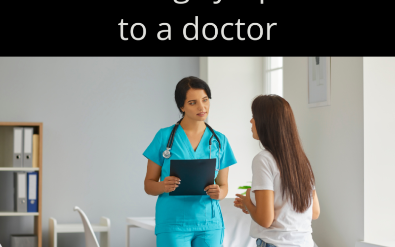 How to describe symptoms to a doctor