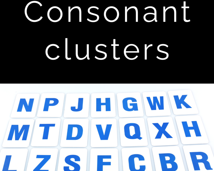 Consonant clusters