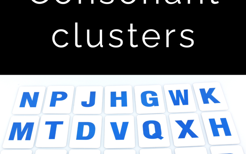 Consonant clusters