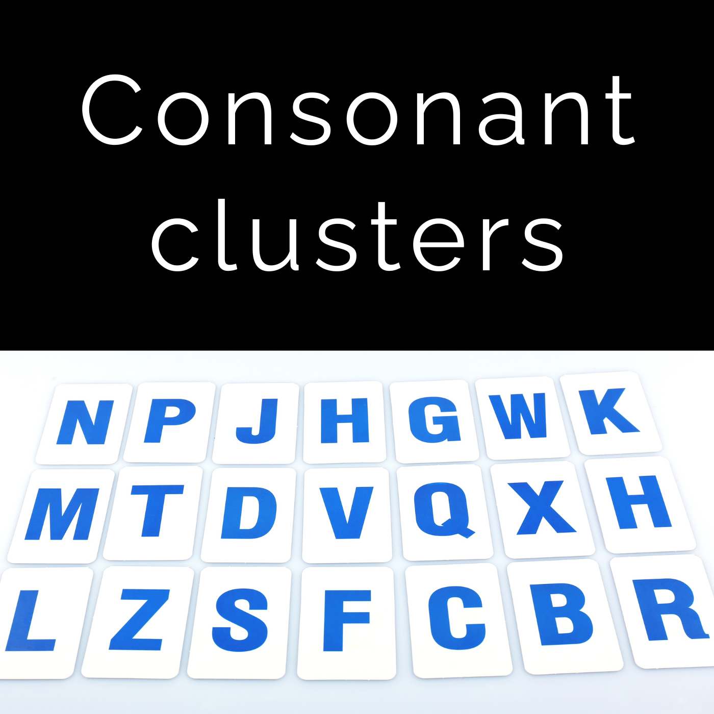 Consonant clusters