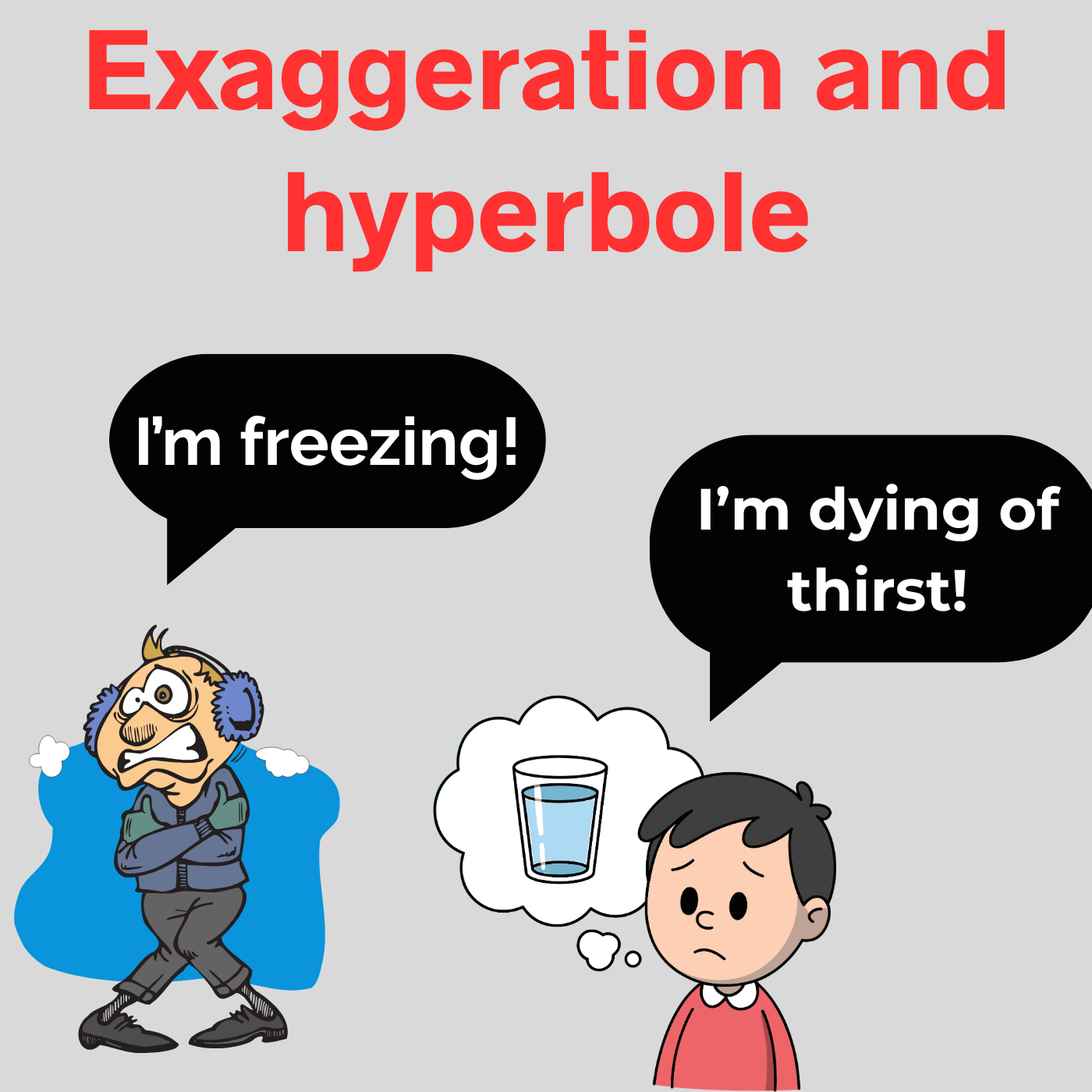 Exaggeration and hyperbole