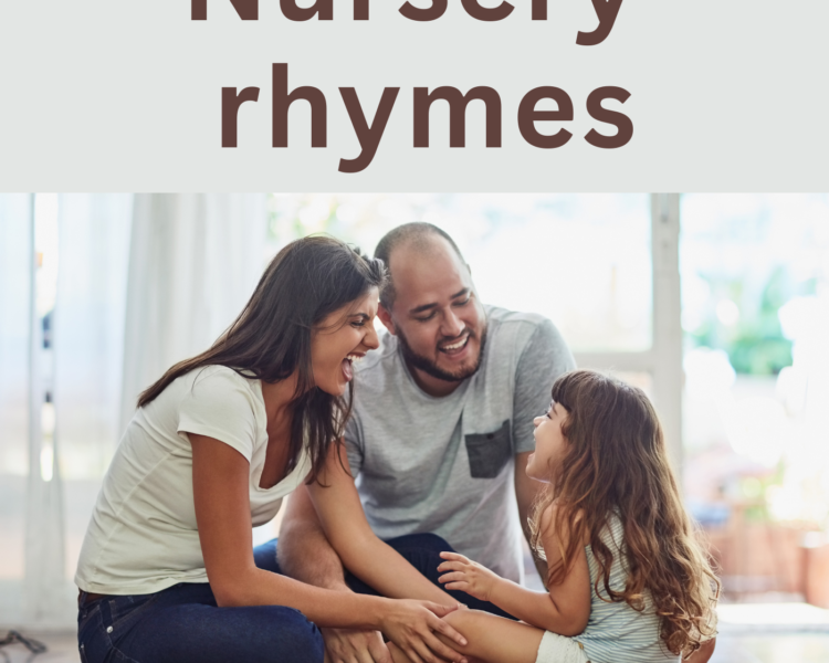 Nursery rhymes for pronunciation practice