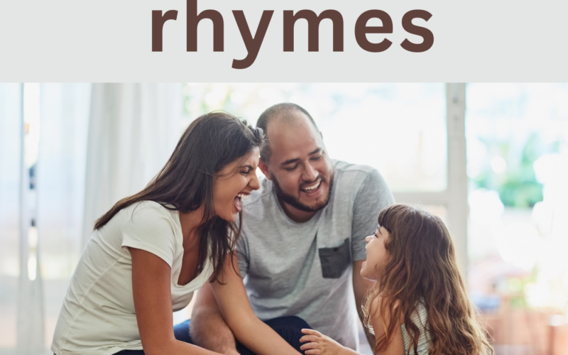 Nursery rhymes for pronunciation practice