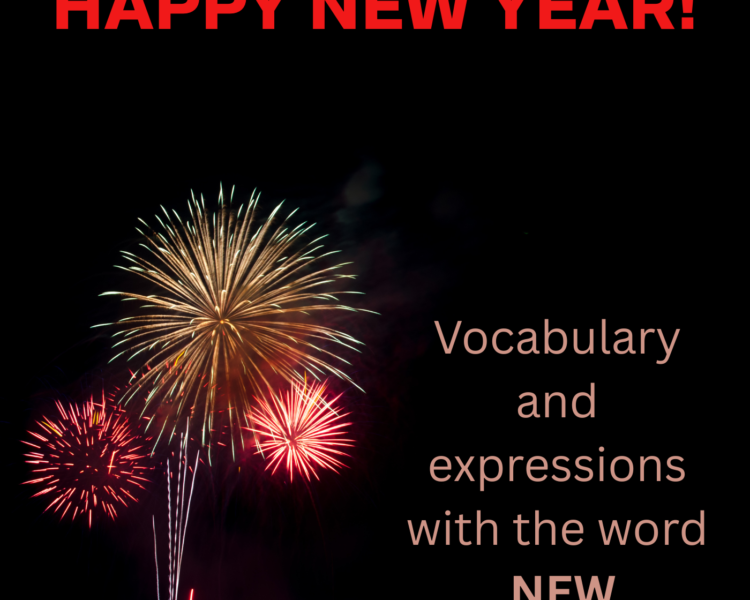 A Brand NEW Year: Vocabulary and expressions with the word ‘new’