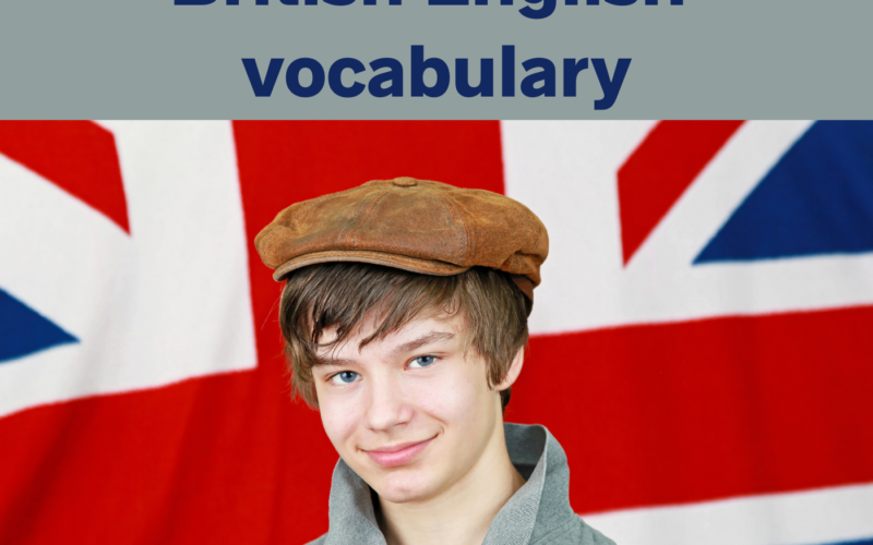 Informal British English vocabulary -