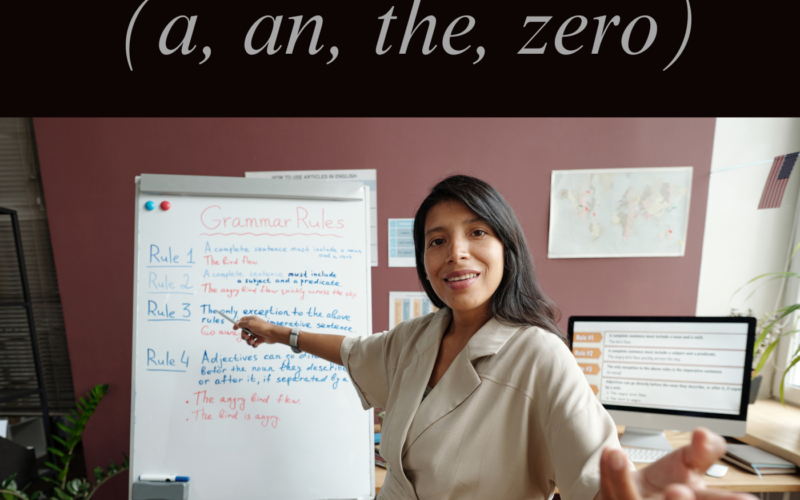 The articles (the, a, an, zero) in English: revisited - AIRC605