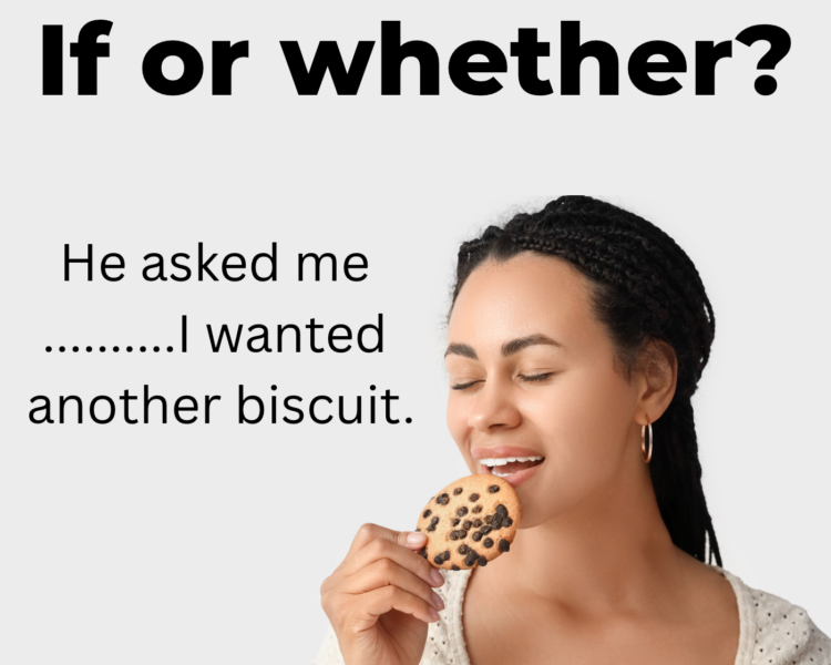 When to use ‘whether’ and ‘if’ - AIRC643