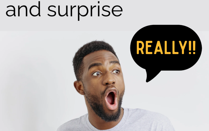 Expressing interest and surprise in English - AIRC644