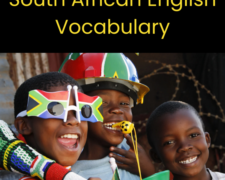 South African English Vocabulary - AIRC641